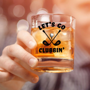 Lustiger Golfer Golf Club Humor Moderne Sportarten Whiskyglas