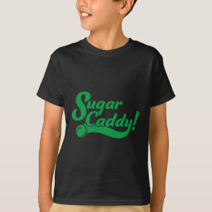 Lustiger Golfspieler Caddy Kostüm Zucker Caddy Gol T-Shirt