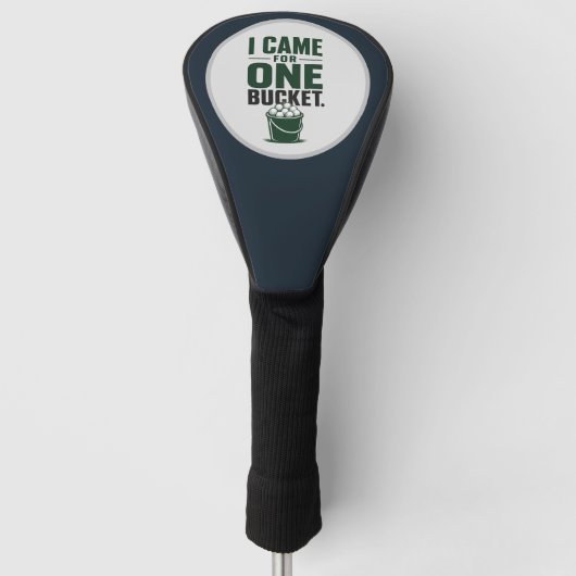 Lustiger Golfspruch für Golfer Golf Headcover (Vorderseite)