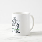 Lustiger Golfspruch für Golfer  Kaffeetasse (VorderseiteRechts)