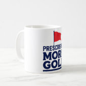 Lustiger Golfspruch für Golfer  Kaffeetasse (Vorderseite Links)
