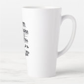 Lustiger Golfspruch für Golfer  Milchtasse (Rechts)