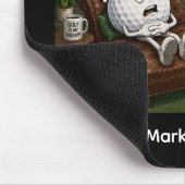 Lustiger Golfspruch für Golfer Mousepad (Ecke)