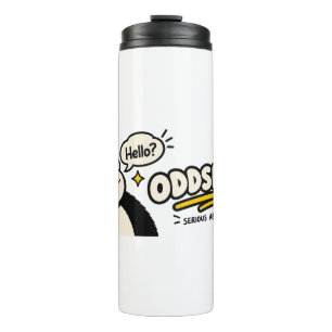 Lustiger Gorilla-Bananen-Handy-Aufkleber Thermosbecher