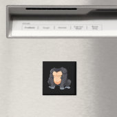 Lustiger Gorilla-Körper-Kostüm Gorillas für Männer Magnet (In Situ (Geschirrspüler))