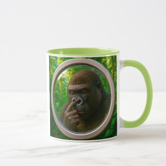 Lustiger Gorilla Tasse (Rechts)