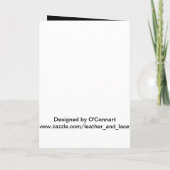 Lustiger gotischer Steampunk spielender Schädel Einladung (Rückseite)