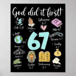 Lustiger Gott Hat Es Zuerst 67 Meme Jesus Christli Poster