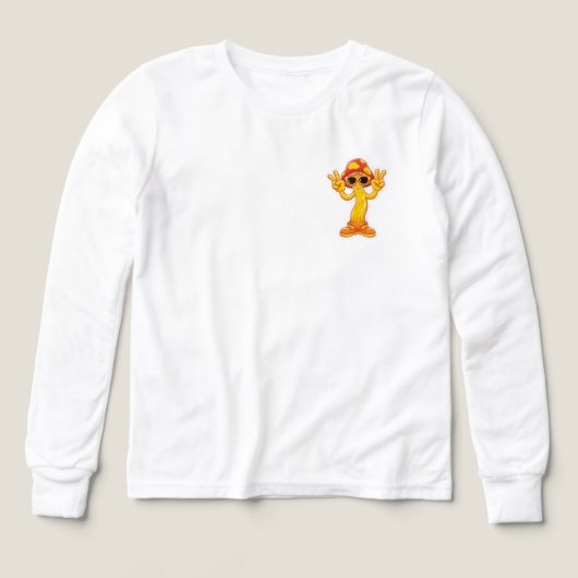Lustiger Grafik-Pullover im Taschenstil (Design Vorderseite)