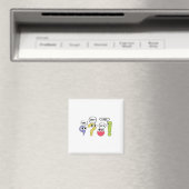 Lustiger Grammatiklehrer Interpunktion Wart Was St Magnet (In Situ (Geschirrspüler))
