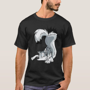 Lustiger Grauer Husky T-Shirt