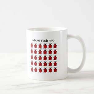lustiger greller Pöbelmarienkäfer Kaffeetasse