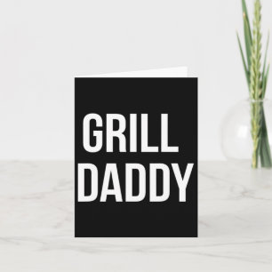 Lustiger Grill Daddy Bbq Und Räuchern Für Den Vate Karte