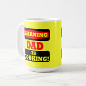 Lustiger Grill Kaffeetasse (Vorderseite Links)