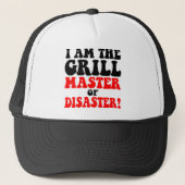 Lustiger Grill Truckerkappe (Vorderseite)