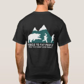 Lustiger Grizzlybär T-Shirt (Rückseite)