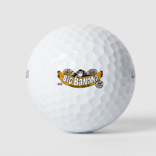 Lustiger großer Bananengummi Golfball