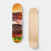 Lustiger großer Burger Skateboard (Vorderseite)