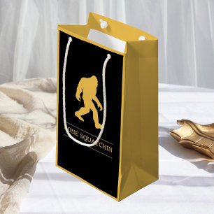 Lustiger Großer Fuß Verschwundenes Sasquatch Kleine Geschenktüte