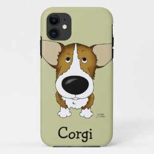 Lustiger großer NaseCorgi iPhone 11 Hülle