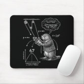 Lustiger Groundhog Day 67 Meme Was Erdhörnchen Wir Mousepad (Mit Mouse)