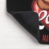 Lustiger Groundhog Day Martini-Design Groundhogs l Mousepad (Ecke)