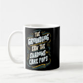 Lustiger Groundhog-Schatten-Humor - Schatten von C Kaffeetasse (Links)