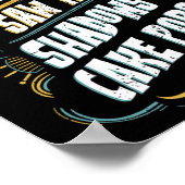 Lustiger Groundhog-Schatten-Humor - Schatten von C Poster (Ecke)