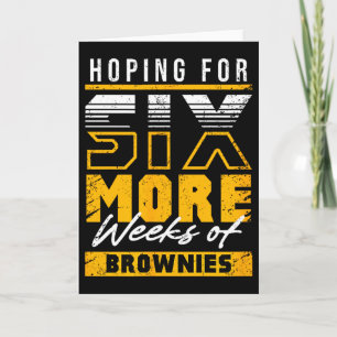 Lustiger Groundhog-Tag 6 weitere Wochen Süßigkeite Karte