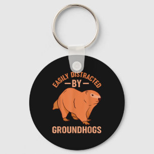 Lustiger Groundhog-Tag _ Froher Groundhog-Tag _2 Schlüsselanhänger