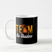 Lustiger Groundhog-Tag-Team Kein Schatten Dabbing- Kaffeetasse (Links)