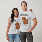 Lustiger Grumpy Cat Sarkastischer Grafik T-Shirt (Unisex)