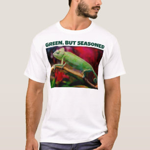 Lustiger grüner Chamäleon T-Shirt