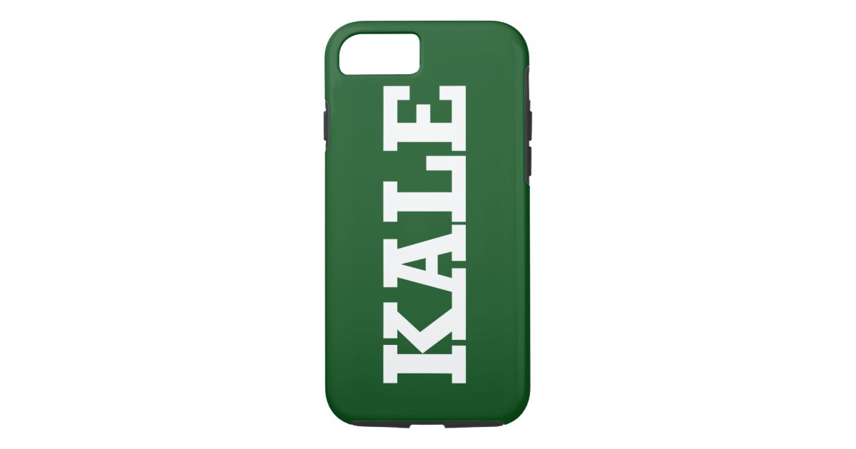 Lustiger grüner KohlTelefonKasten CaseMate iPhone Hülle Zazzle.de