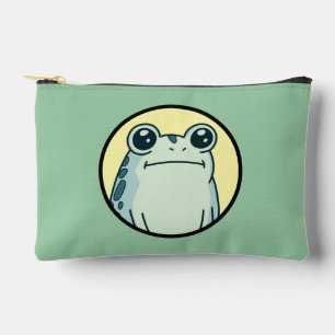 Lustiger grüner toternster Frosch Kröte Zubehörtasche