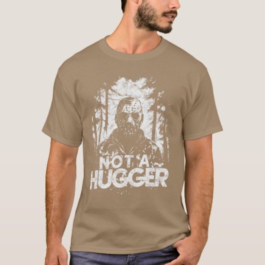 Lustiger gruseliger Charakter-Umarmer T-Shirt (Vorderseite)