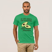Lustiger Guacamole-Avocado-Witz T-Shirt (Vorne ganz)