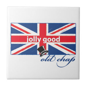 Lustiger guter alter Typ! Fliese