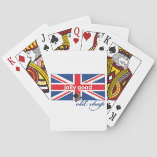 Lustiger guter alter Typ! Spielkarten
