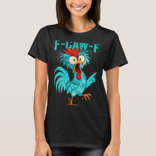 Lustiger Hahn-Hühner-Farm-Tier-Humor Bi T-Shirt