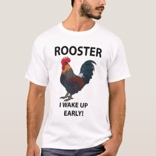 Lustiger Hahn-Vogel  T-Shirt
