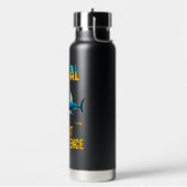 Lustiger Hai Cybersicherheits-Experte Trinkflasche (Links)