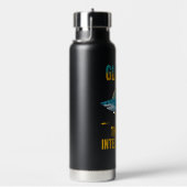 Lustiger Hai Cybersicherheits-Experte Trinkflasche (rechts)