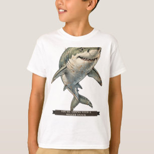Lustiger Hai für Kinder T-Shirt