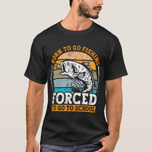 Lustiger Haifisch-Angler mit Dollar-Geldköder T-Shirt (Vorderseite)