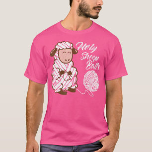Lustiger Häkel-Fan Heilige Schafbälle T-Shirt