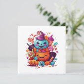 lustiger Halbwaschkürbis (Stehend Vorderseite)