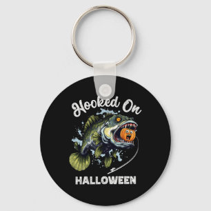 Lustiger Halloween-Angler-Boys Männer Zombie B Fis Schlüsselanhänger
