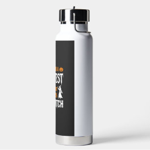 Lustiger Halloween-DNA-Test Hexe Grafik Trinkflasche