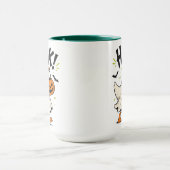 Lustiger Halloween-Gans-Geist Tasse (Zentrum)
